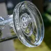 7.2 Wasserpfeifen-Glasbong ohne Glasschale, 14,5 mm Innengewinde, Wasserrohrhöhe 184 mm, Dab-Ölbohrinsel-Bongs, Gelenk 925