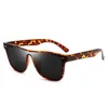 Moda Uomo Donna Occhiali da sole Specchio Occhiali da sole quadrati Occhiali da guida Protezione UV Oculos de sol Tortoise Black Frames l39 con custodia Alta qualità