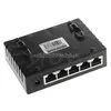 Livraison gratuite DC 5V 5 ports RJ-45 10/100/1000 Gigabit Ethernet Commutateur réseau Auto-MDI / MDIX Hub # H029 #