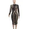 Luxury Sequin Christmas Party Dress Women Sparkle Sexy Club Dresses Glitter Sheer Mesh Midi Bodycon Pencil Dress