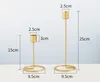 Gold Metal Candle Holders Modern Style Simple Design Candle Holder Wedding Christmas Table Decoration Bar Party Home Decor Candlestick