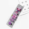 5 PCSLOT Glitter Cartoon Princess Hair Clips Girls Hair Pins Toddler Hair Accessories Handgjorda gåva5431264