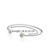 Gros-Open Bangle Luxury Designer Jewelry pour Pandora 925 Sterling Silver Set CZ Diamond Bracelet pour femme avec boîte