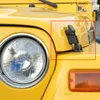 Поймайте ABS Черного Двигателя Защелка Украшение Обложка для Jeep Wrangler TJ 1997-2006 Второго поколение Высокого качества Авто Внешних аксессуары