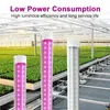 新しい到着8フィート120W植物の栽培光 -  LEDの統合ランプ備考プラグと再生 - 屋内植物の花の成長のためのフルスペクトル