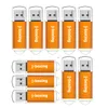 10PCS / LOT 16GB USB 2.0 Flash Drives Retângulo flash Memory Stick Polegar presentes Armazenamento Promoção Pendrives coloridas para computador portátil