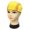 модные софтбол спортивные пот мяч повязки на голову девушки йога фитнес женские аксессуары для волос принты банданы широкая беговая бейсбольная повязка на голову