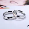 Couple Band Rings Heart-shaped Puzzle Titanium Steel Bugue for Men Women Valentine's Day Lovely Statement Designer Fine Ring 226b