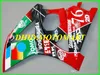 Motorcykel Fairing Kit för SUZUKI GSXR1000 K7 07 08 GSXR 1000 2007 2008 ABS Plaströd Färgglada Fairings Set + Presenter SBC14