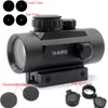 Tactical Holographic 1x40 Sight Scope Red Green Dot/Cross View Riflescope Hunting with 11&20 mm Rail Mount