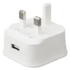 USB-oplader Travel UK Plug 2A Fast Charging Adapter Single Wall Charger voor Samsung Xiaomi Sony