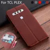 Luxury Leather Flip Book style Case For TCL PLEX Vintage Protective Wallet Stand Card Holder Case For tcl plex 653 phone bag9689385