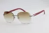 Hurtownie Marmur Czerwony Deska Sunglasses Moda Mężczyźni Wysokiej jakości Rocznika Okulary przeciwsłoneczne Designer Mens Kobiety Bezbarwny Akcesoria Okulary