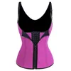 High Women Corset Shapewear Waist Trimmer Fat Burning Zipper Body Shaping Slimming Top DOG8847157446705686