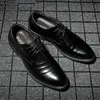 Chaussures de bureau hommes chaussures Oxford classiques pour hommes robe de soirée italienne hommes chaussures formelles en cuir véritable Coiffeur robe Buty