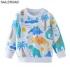 Kids Hoodies Clothes 2020 Cartoon Boys Sweatshirts for Little 2-7Years Autumn Children Long Sleeve Shirts Cotton