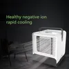 Huishoudelijke slaapzaal draagbare mini persoonlijke airconditioner koeler machinetafelventilator voor kantoor zomer noodzaak tool4904106