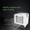 Household dormitory Portable Mini Personal Air Conditioner Cooler Machine Table Fan for office summer necessity tool1430433