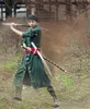 Jeden kawałek Roronoa Zoro przebranie na karnawał ubrania pełny zestaw323B