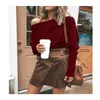 Heren Sweaters Dames Losse Blouse Batwing Mouw Afdrukken Dyeing Pigmentation Collared Solid Color Long-Mouwen Casual Party Jumper