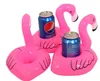 Portador de bebidas infláveis ​​flutua de copo portadores de xícara de unicórnio Flamingo para crianças Swimming Toys Party Supplies