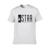 Star Labs Style Designer Shirts Bomull O-Neck Brev Skriv ut Ny sommar Casual Typ Hot Sale Short Sleeve