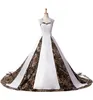 La más nueva venta caliente 2019 vestidos de novia de camuflaje con apliques vestido de fiesta vestido de fiesta de boda de camuflaje largo vestidos de novia AL32