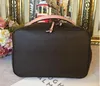 2019 Borsa a secchiello in vera pelle di moda da donna famosa designer Borse con coulisse stampa floreale borsa a tracolla255E