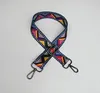 Nylon Colored Belt Bag Strap Accessories for Women Rainbow Adjustable Shoulder Hanger Handbag Straps Decorative chain bag200j