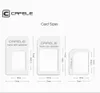 CAFELE 4 in 1 SIM 카드 어댑터 Micro + Dual Nano Kit (이젝트 핀 포함)