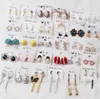 10Pairs Lot Mix Style Crystal Fashion Breating Prego para Jóias Craft Gift PA02290N