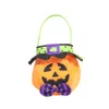 4 styles Halloween bonbons cadeaux sacs Trick or Treat sacs fourre-tout citrouille sorcière chat noir chauve-souris tissu bonbons sac à thème fournitures de fête JK1909PH