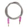 Aux Cavo Altoparlante Filo 3.5mm Jack nastro anello matel Cavo Audio Per Auto Adattatore Per Cuffie Jack 3.5mm Cavo Altoparlante Per MP3 MP4