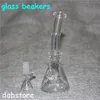 Mini Bubblers Heady Glass Oil Burner Water Bong Travel Travel Hookh Beaker Bowl 10mm