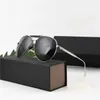 Luxe - 2019 Nieuwe luxe designer merk zonnebril en doos mannen rijden polarisatie pilot glazen p zonnebril vrouwen