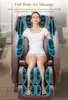 LEK L8 Home Zero Gravity Massage Chair Ogrzewanie Elektryczne Ogrzewanie Full Body Masażu Intelligent Shiatsu Massage Sofa