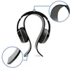 Suporte de acrílico para fone de ouvido, rack de exibição para fone de ouvido, preto transparente, suporte para loja sem fio, varejo shop3131934