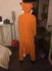 Tier Erwachsene Hohe Qualität Mr Fox Kigurumi Pyjamas Dicke Weiche Fleece Halloween Familie Party Halloween Onesies Kostüme2403