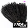 Vmae ingen shedding malaysisk jungfru du tips mänskliga hårförlängningar pre bonded 100g afro kinky lockig rak kropp djupvåg 4a 4b 4c