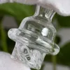 Smoking Accessories Cyclone riptide glass spinning carb cap OD 30mm dome for quartz banger 25mm bowl terp pearls