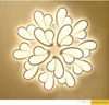 Nowoczesny LED Sufit Light Butterfly Wing Chandelier Oświetlenie aluminiowa Lampa sufitowa 3/5/9/12 Heads for Foyer Salon Sypialnia