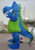 2019 factory hot green T-rex dinosaur mascot costume for adult to wear for sale