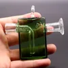 Travel Mini Bong fajki wodne Dab Rig Pipes King Toke Glass Bubbler Joint Blunt Bong szisza bonga