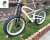 Kalosse Soft-tail Frame Beach Bike 26*4.0 Tires 17 Inch Hydraulic Brakes M310 Snow 24 Speed