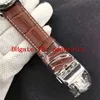 JF Master Mens Watch Moonphase ETA 7751 Otomatik Kronograf Mekanik 28800 VPH Yıllık Takvim 316L Çelik Safir İtalya Leath279m