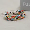 Simple Handmade Braided Rope Colorful Charm Bracelets For Men Women Lovers Couple Fashion Party Club Jewelry8516973