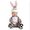 Nieuwe Mode Halloween Rompertjes Leuke Animal Cosplay Jongens Jumpsuits Roze Varken Meisjes Vorm Baby Kostuums Zuigelingen Kleding Q1905185779592