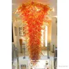 Large Size Murano Glass Chandeliers Lamps Home Decoration LED Blown Golden Crystal Chandelier