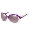 Gafas de sol de gama alta con lazo para mujer, gafas de sol polarizadas retro para mujer, caja grande, gafas de sol decorativas con lazo de moda clásica, gafas de conducción, lentes HD