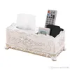 Acrylic Tissue Box Paper Rack Office Table Accessories Home Office KTV el Car Facial Case Holder ML001295h
